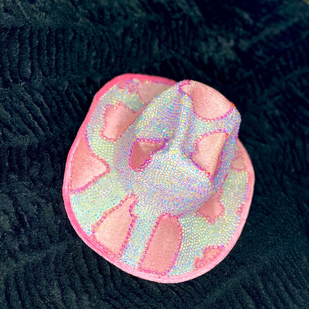 Cowboy/Cowgirl Custom handcrafted Bling Hat. NWOT